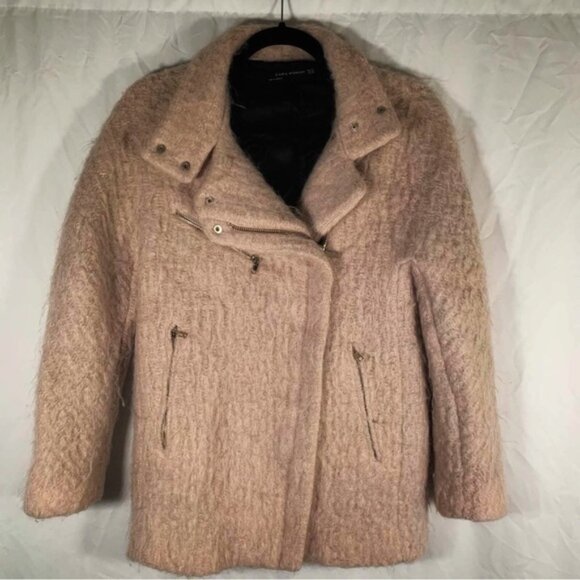 Zara Cozy Cream Teddy Jacket - Picture 2 of 5